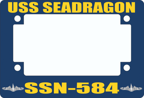 USS Seadragon SSN-584 Motorcycle Frame