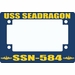 USS Seadragon SSN-584 Motorcycle Frame