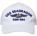 USS Seadragon SSN-584 with Dolphins Unstructured Dad Cap