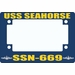USS Seahorse SSN-669 Motorcycle Frame