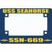 USS Seahorse SSN-669 Motorcycle Frame