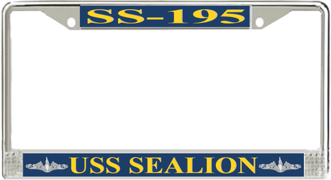 USS Sealion SS-195 License Plate Frame