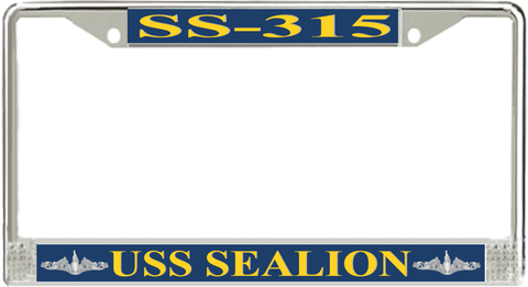 USS Sealion SS-315 License Plate Frame
