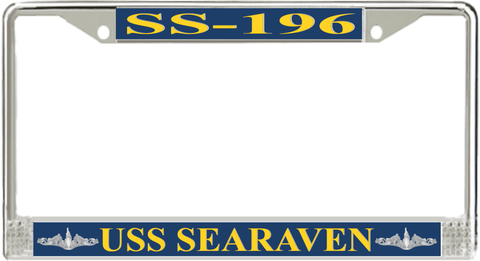 USS Searaven SS-196 License Plate Frame