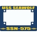 USS Seawolf SSN-575 Motorcycle Frame