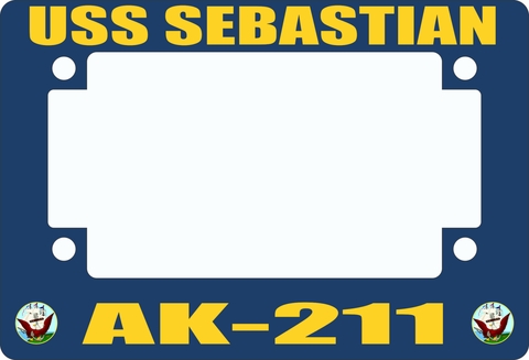 USS Sebastian AK-211 Motorcycle Frame