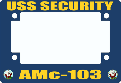 USS Security AMc-103 Motorcycle Frame