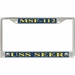 USS Seer MSF-112 License Plate Frame