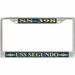 USS Segundo SS-398 License Plate Frame