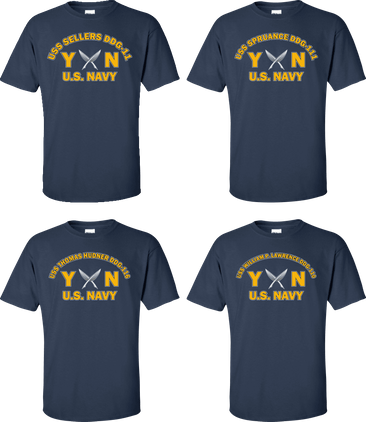 USS SELLERS DDG-11 Rates Apparel