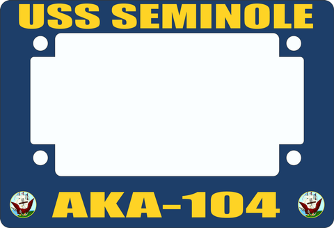 USS Seminole AKA-104 Motorcycle Frame