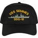 USS Semmes DDG-18 Custom Embroidered Cap