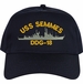 USS Semmes DDG-18 Custom Embroidered Cap