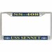 USS Sennet SS-408 License Plate Frame