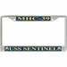 USS Sentinel MHC-39 License Plate Frame