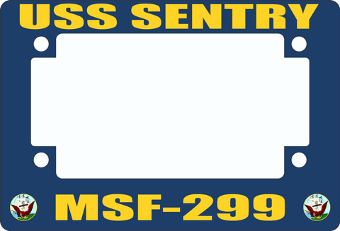 USS Sentry MSF-299 Motorcycle Frame