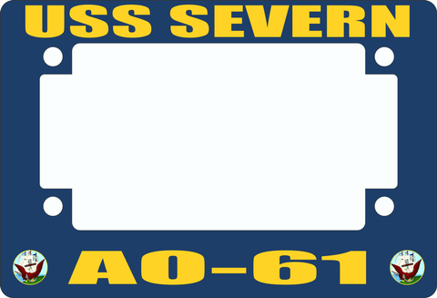USS Severn AO-61 Motorcycle Frame
