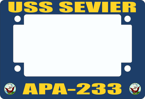 USS Sevier APA-233 Motorcycle Frame