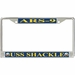 USS Shackle ARS-9 License Plate Frame