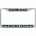 USS Shad SS-235 License Plate Frame