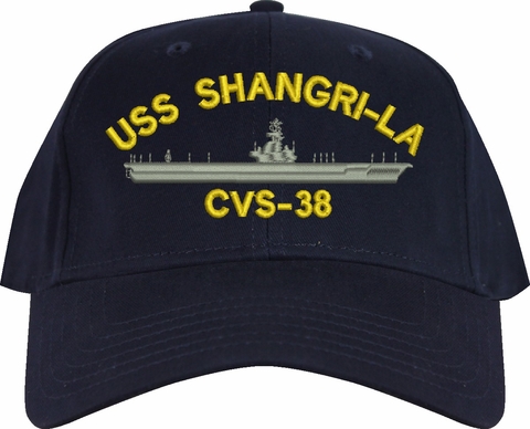 USS Shangri La CVS-38 Imported Cap