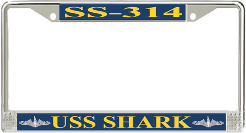 USS Shark SS-314 License Plate Frame