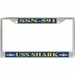 USS Shark SSN-591 License Plate Frame