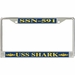 USS Shark SSN-591 License Plate Frame