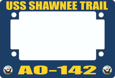 USS Shawnee Trail AO-142 Motorcycle Frame