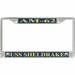 USS Sheldrake AM-62 License Plate Frame
