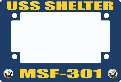 USS Shelter MSF-301 Motorcycle Frame