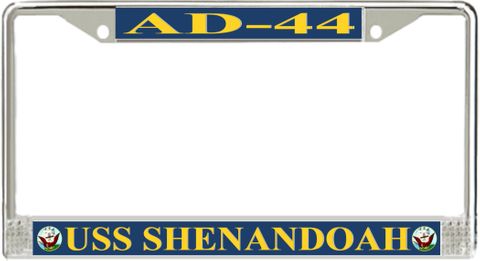 USS Shenandoah AD-44 License Plate Frame