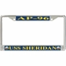 USS Sheridan AP-96 License Plate Frame