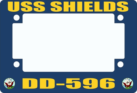USS Shields DD-596 Motorcycle Frame