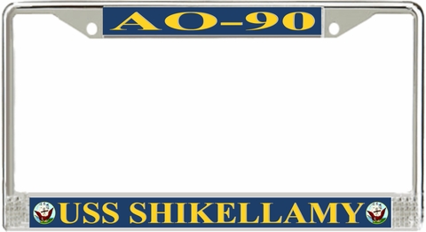 USS Shikellamy AO-90 License Plate Frame