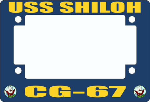 USS Shiloh CG-67 Motorcycle Frame