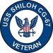 USS Shiloh CG-67 Veteran Decal Sticker