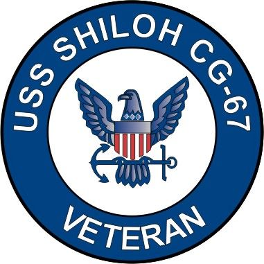 USS Shiloh CG-67 Veteran Decal Sticker