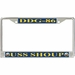 USS Shoup DDG-86 License Plate Frame