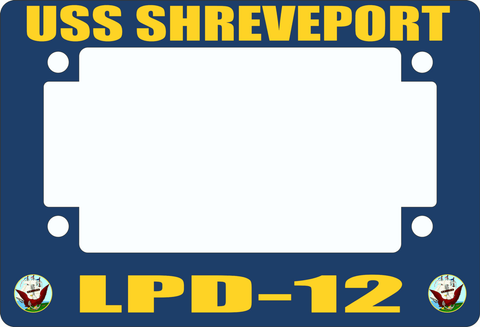 USS Shreveport LPD-12 Motorcycle Frame