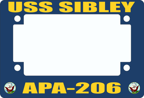 USS Sibley APA-206 Motorcycle Frame
