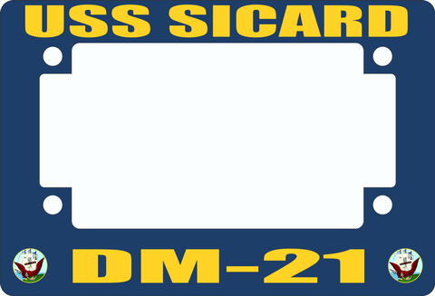 USS Sicard DM-21 Motorcycle Frame