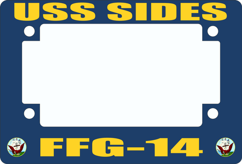 USS Sides FFG-14 Motorcycle Frame