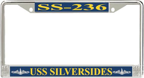 USS Silversides SS-236 License Plate Frame