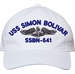 USS Simon Bolivar SSBN-641 with Dolphins Unstructured Dad Cap