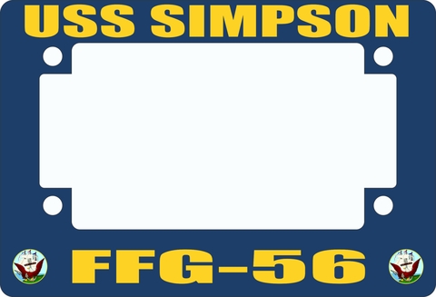 USS Simpson FFG-56 Motorcycle Frame