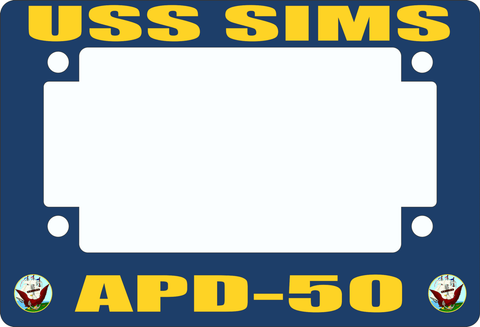 USS Sims APD-50 Motorcycle Frame