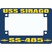 USS Sirago SS-485 Motorcycle Frame