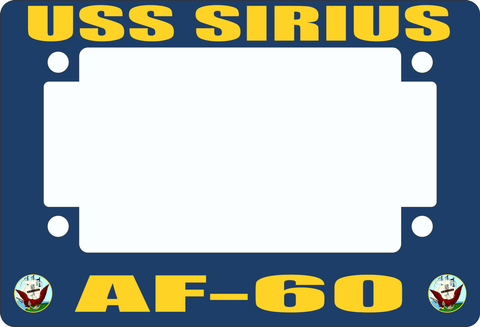 USS Sirius AF-60 Motorcycle Frame