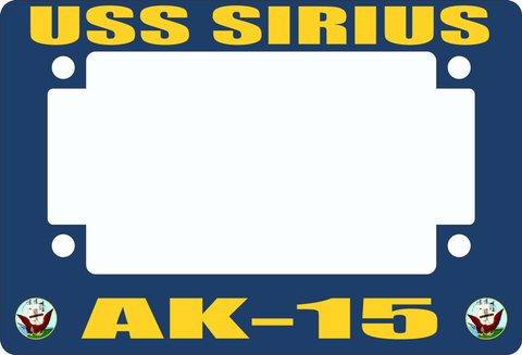 USS Sirius AK-15 Motorcycle Frame